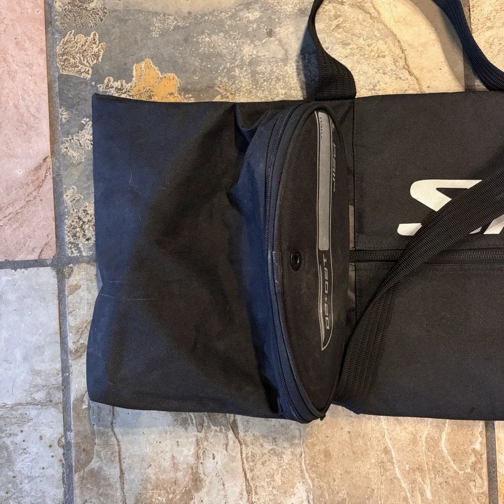 Salomon‎ 160+20 Ski Snowboard Bag Black Carry Strap Zipper Closure 5